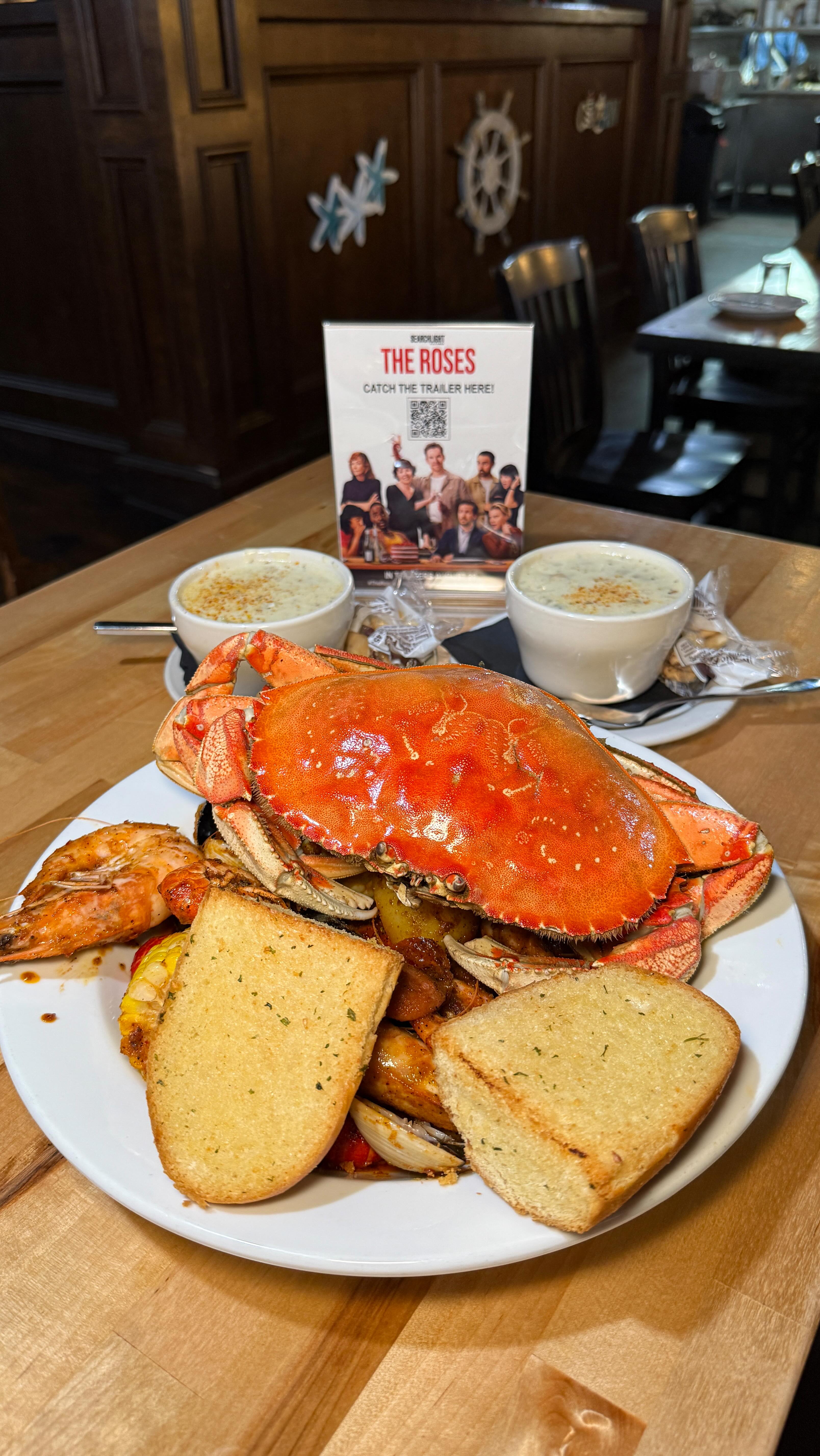 Instagram post by @seattle.food.diva for Searchlight Pictures. Caption reads: Looking for weekend plans? @therosesfilm hits....