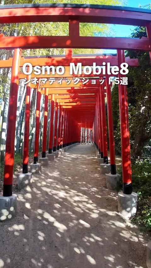 Instagram post by @hay4te.s7 for DJI. Caption reads: Osmo Mobile8を使いこなしてスマホで本格的に映像制作を始めよう！

@dji_japan....