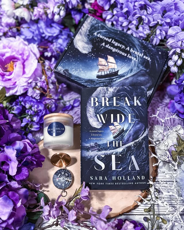 Instagram post by @bookworm_panda for Wednesday Books. Caption reads: ❓Have you ever been on a cruise or sailed on a....