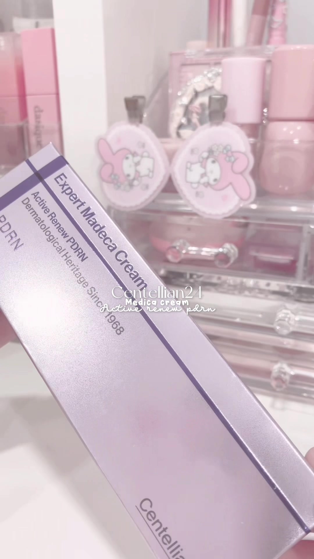 TikTok post by @strawberry2220001 for Picky Shop. Caption reads: [...] #centellian24 #pdrn#activerenewpdrn @Picky....