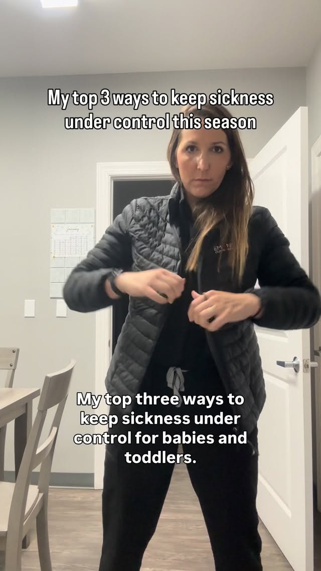 Instagram post by @ask_the_np_mom for Dr. Noze Best. Caption reads: My top 3 ways #ad to keep sickness under control....