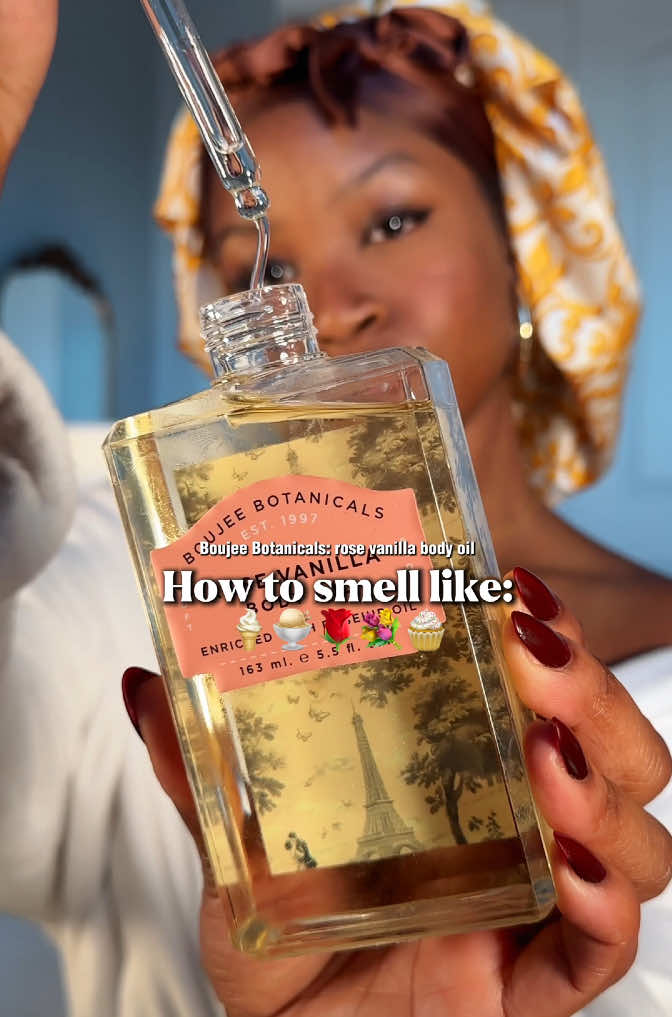 TikTok post by @iamkhaelan for Hempz. Caption reads: [...] smell like yummy floral cupcake treats....