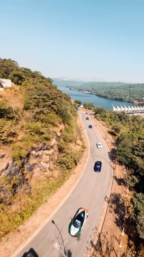 Instagram post by @rongom_tagore_mukerji for Castrol. Caption reads: The Valley Run 2025 powered by Castrol, where....