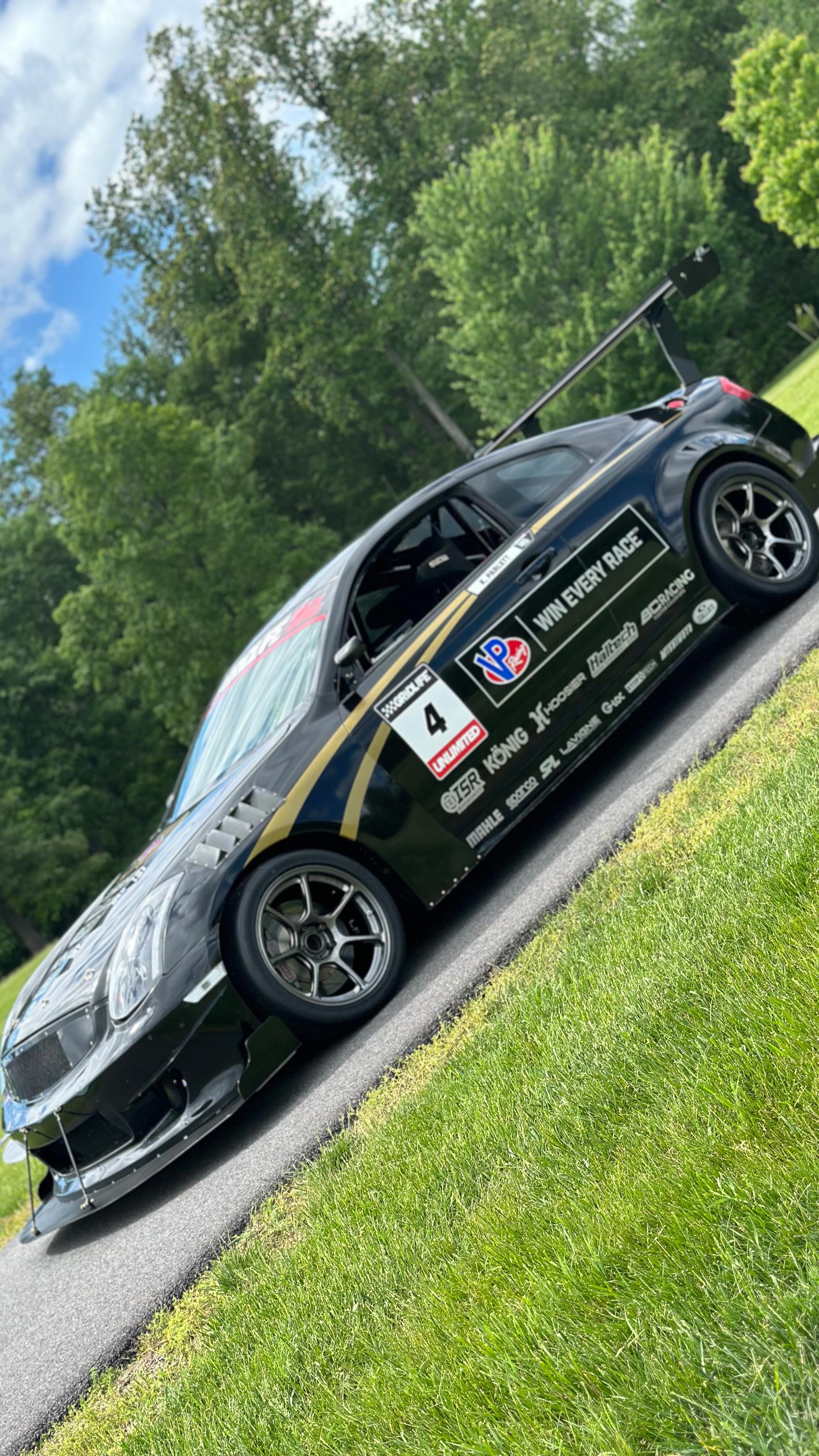 Instagram post by @apex.garage for Konig Wheels. Caption reads: [...] | @isrperformance | @bcracingna |....