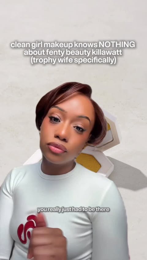 Instagram post by @thetiarawillis for Fenty Beauty. Caption reads: the impact of @fentybeauty in the makeup industry....