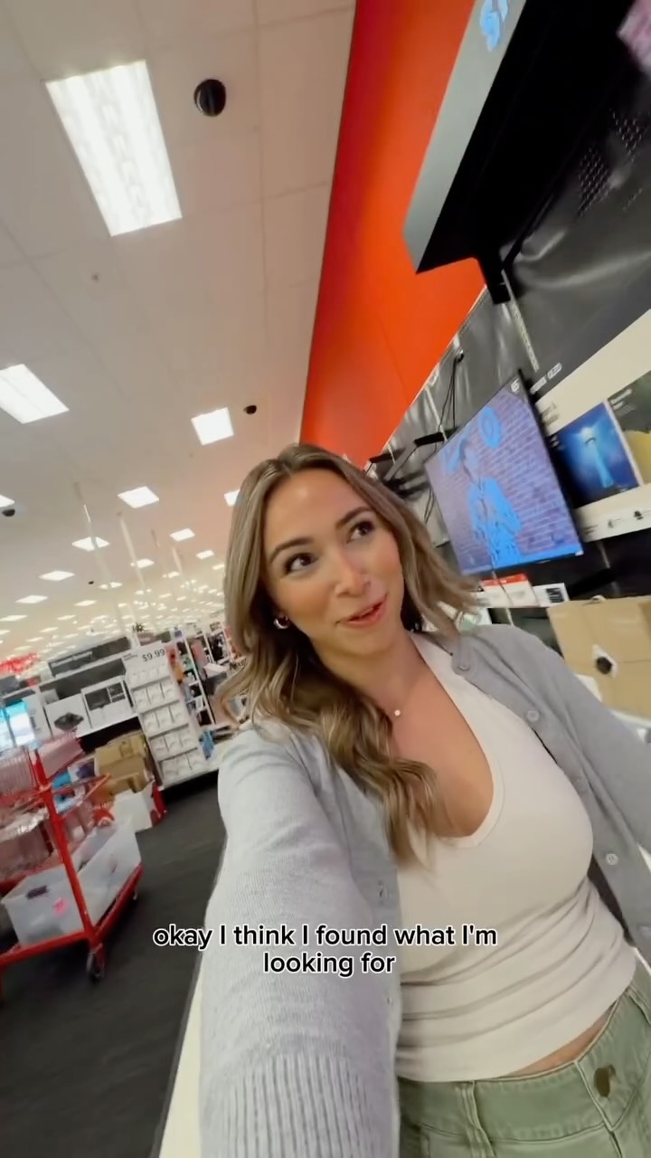 Instagram post by @alexandrabeuter for Roku. Caption reads: #ad #RokuPartner #TargetPartner Lemme upgrade ya -....