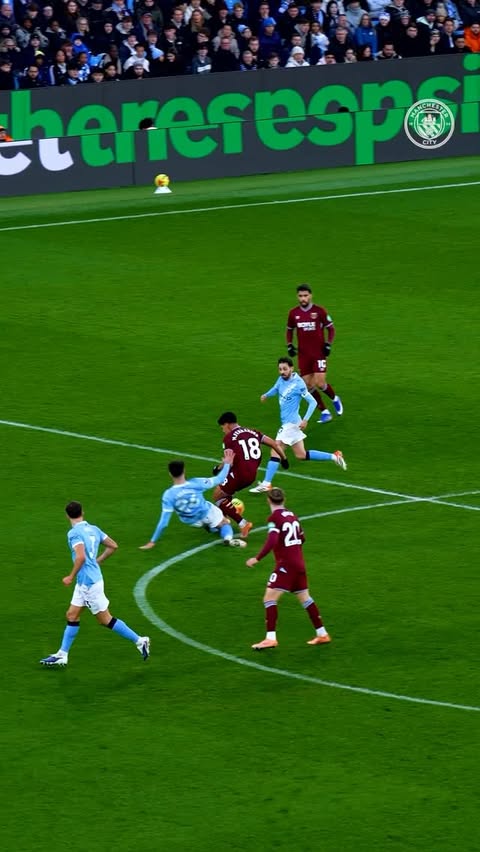 Instagram post by @josko_gvardiol for Manchester City. Caption reads: Timed to perfection 👌.