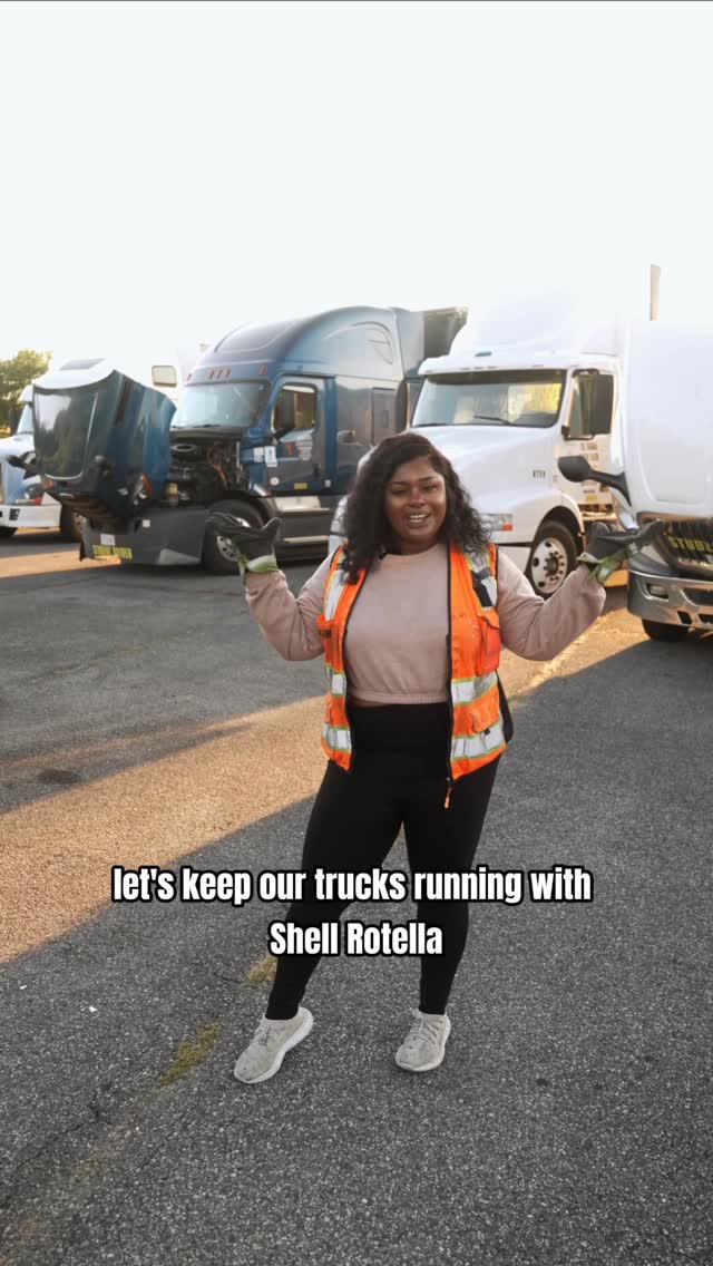 Instagram post by @iamclarissarankin for Shell Rotella. Caption reads: #Sponsored My trucks get beat on all day with....