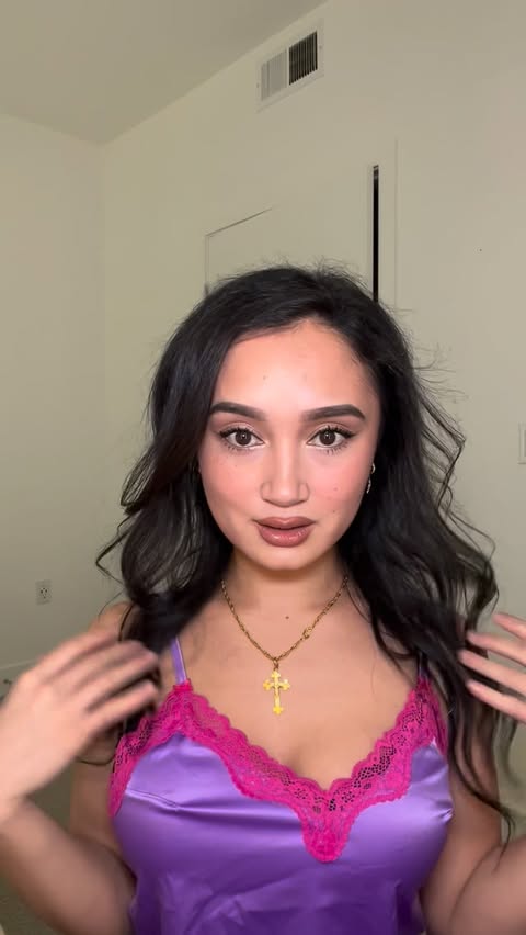 Instagram post by @lena_ha01 for Anastasia Beverly Hills. Caption reads: [...] @rarebeauty @yslbeauty....