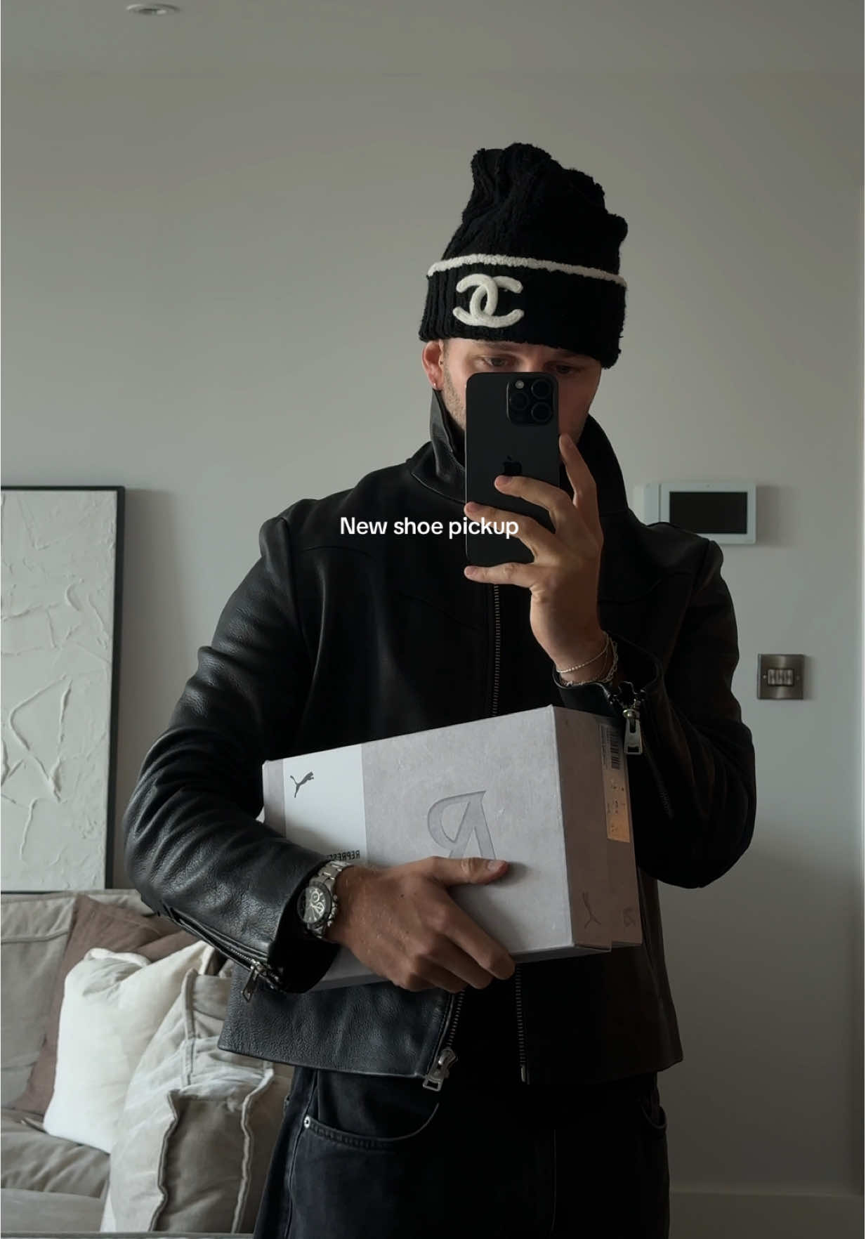 TikTok post by @shanebain_ for REPRESENT CLO. Caption reads: New pickup from @Represent Clo ad #mensfashion....