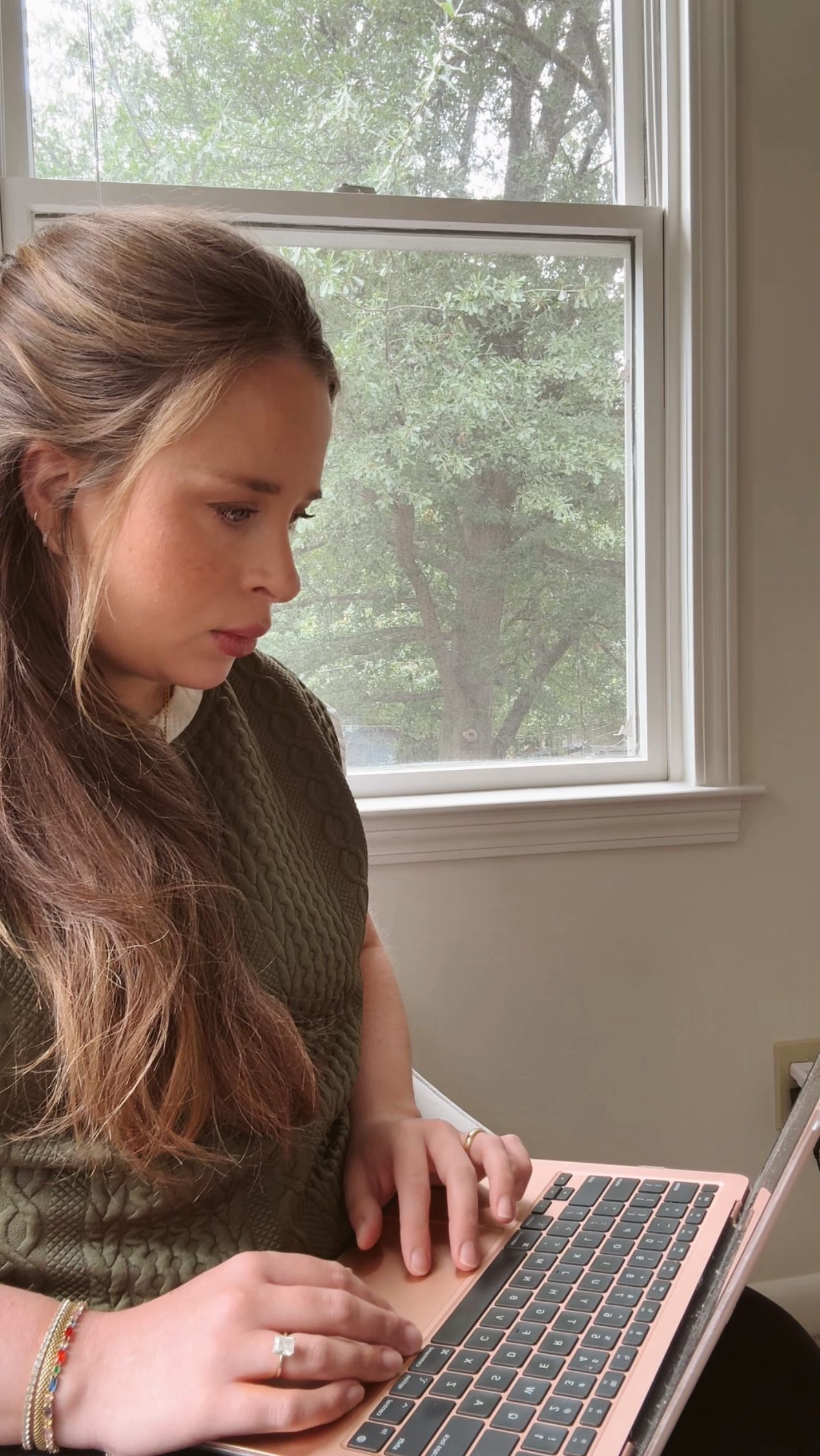 Instagram post by @sarahgalyean for Autotrader. Caption reads: Give me recs for what you think my new mom car....