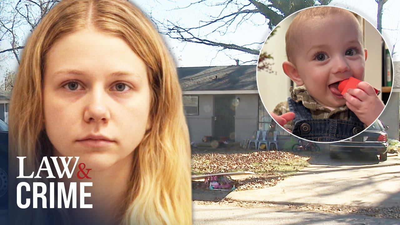 YouTube post by @LawAndCrime for Morgan & Morgan. Caption reads: 'Frustrated' Daycare Owner Killed Baby During....