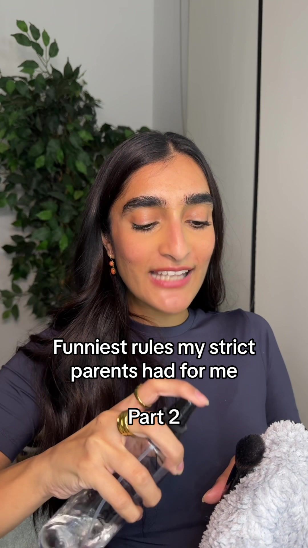 TikTok post by @simmie.kaur for ISOCLEAN. Caption reads: Why weren’t we allowed to have fun 2 days in a row....