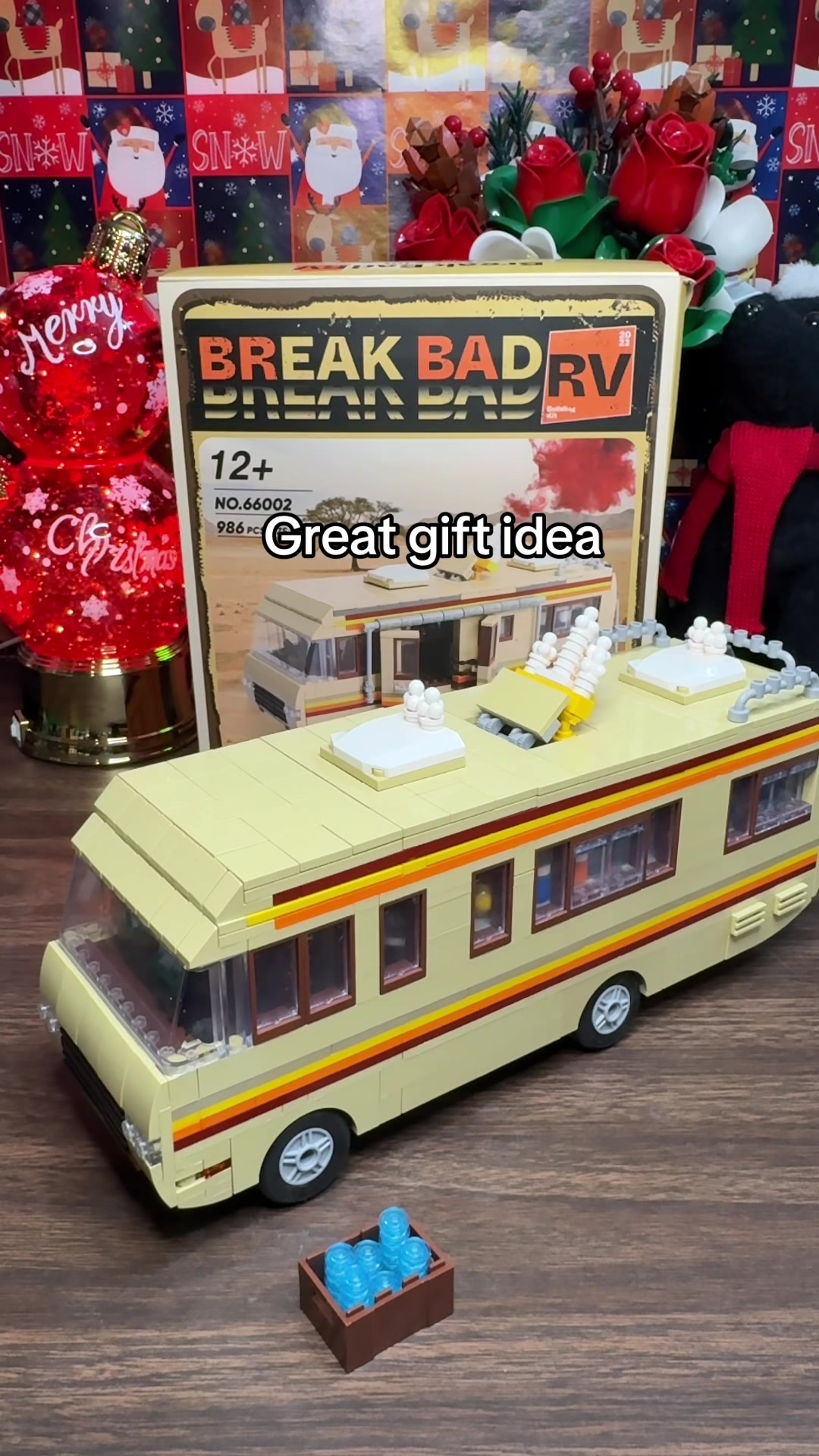 TikTok post by @molly.olive for TokmocOfficial. Caption reads: [...] road trip RV 👀 Low-key iconic....