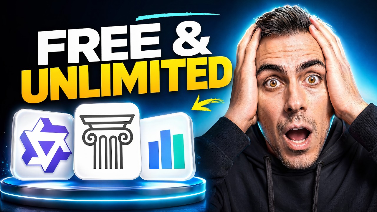 YouTube post by @malvaAI for Onlyxxhub. Caption reads: STOP Paying! 3 Free AI Video Generators That....