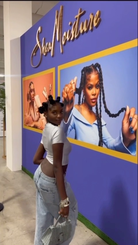 Instagram post by @kherispoppin for Beautycon. Caption reads: Feeling so empowered by the beauty of diversity on....