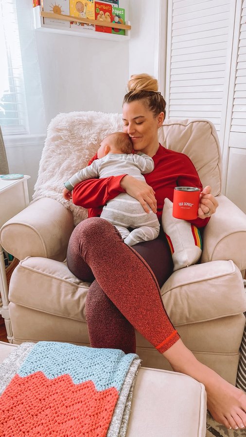 Instagram post by @thelacouple for Four Sigmatic. Caption reads: Our favorite company just launch a whole bean....