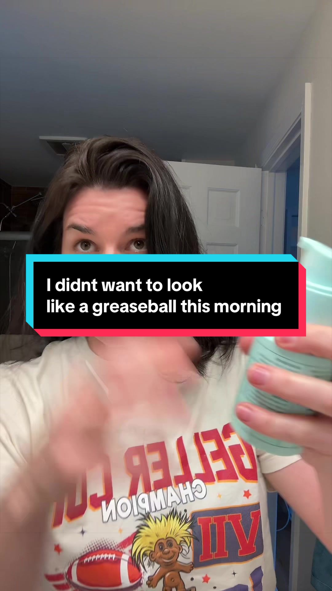 TikTok post by @meghanphalange for Hair Dance. Caption reads: [...] sharing my favorite dry shampoo! @Hair Dance....