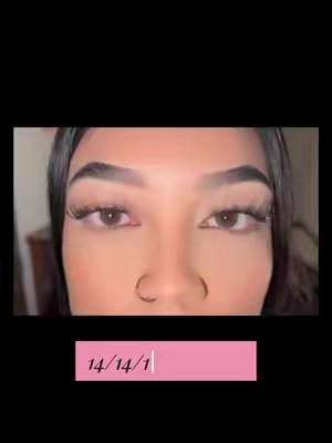 TikTok post by @keiweireyes for Feinner. Caption reads: #feinnerlashes #sohochic #Lashes #lashextensions....