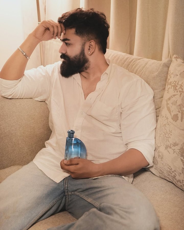 Instagram post by @_vikashgupta for Beauty Concepts Pvt Ltd. Caption reads: Reconnect with nature with every spritz of Nautica....