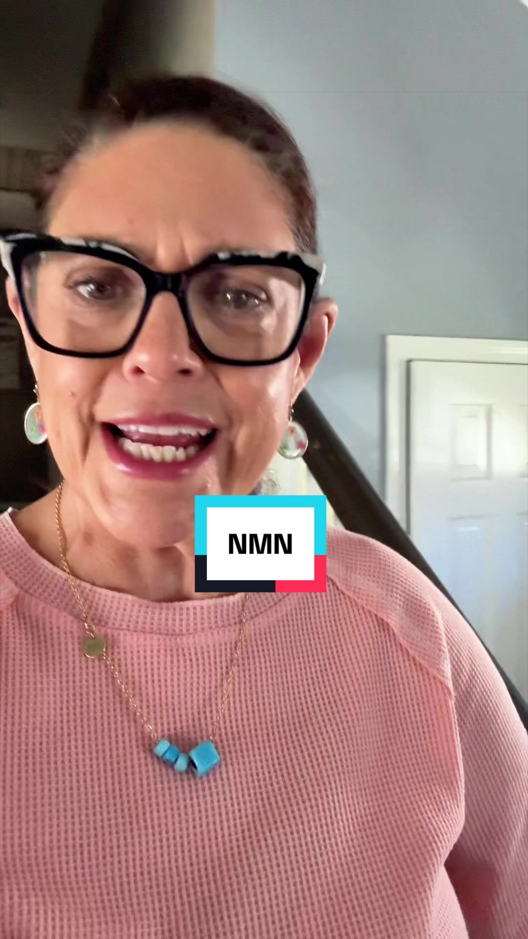 TikTok post by @justmeteresa1 for CataKor. Caption reads: @Cata-Kor #vitamins #supplements #nmn....