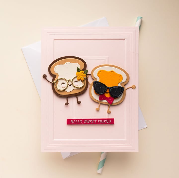 Instagram post by @yana.smakula for Spellbinders Paper Arts. Caption reads: Day 10 of the Spellbinders Advent Calendar....