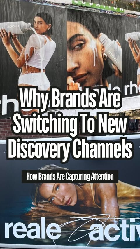 Instagram post by @thebrandblueprint_ for Tubi. Caption reads: [...] So where does discovery go next? @tubi....