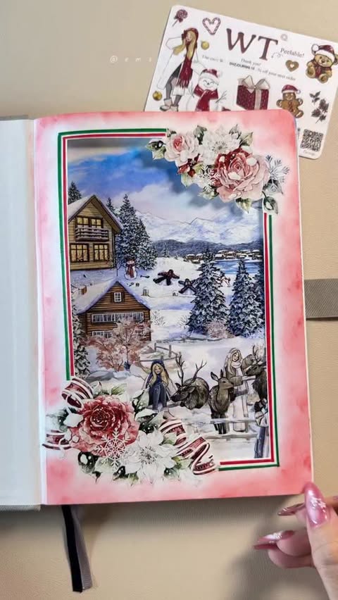 Instagram post by @emzjournals for The Washi Tape Shop. Caption reads: Happy blessed Sunday, my loves! ✨
I just came back....