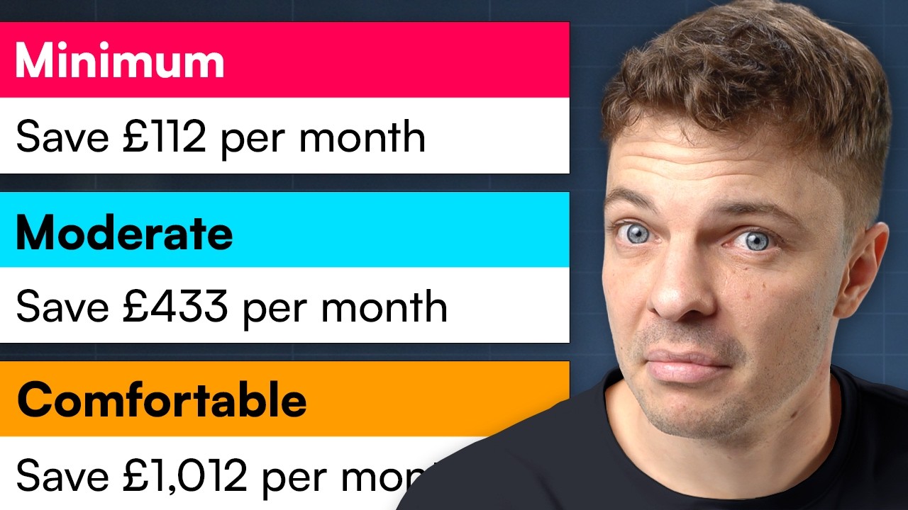 YouTube post by @DamienTalksMoney for Trading 212. Caption reads: How Much Do You Need to Save to Retire?.