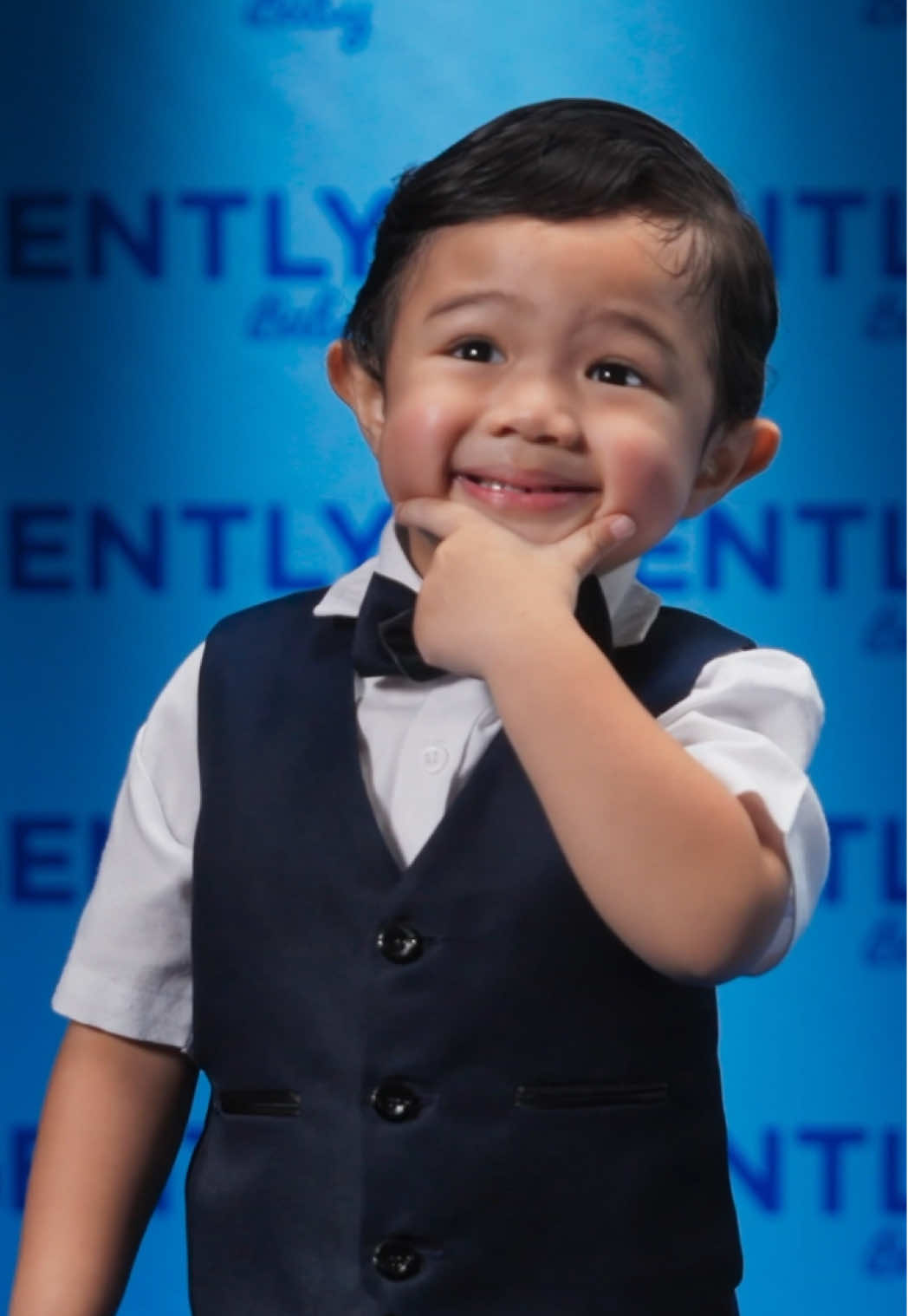 TikTok post by @abe_daily for GENTLY Baby. Caption reads: [...] GENTLY-MAN nih 😎 Yok serbu akunnya @GENTLY....