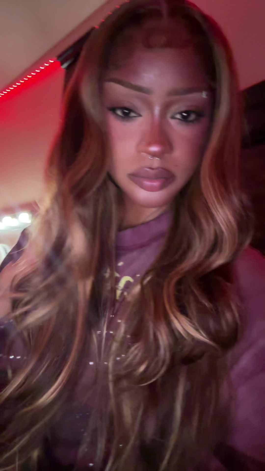 TikTok post by @himynamesunsirae for Quandian Hair. Caption reads: beyoncé hair @QUANDIAN Hair.