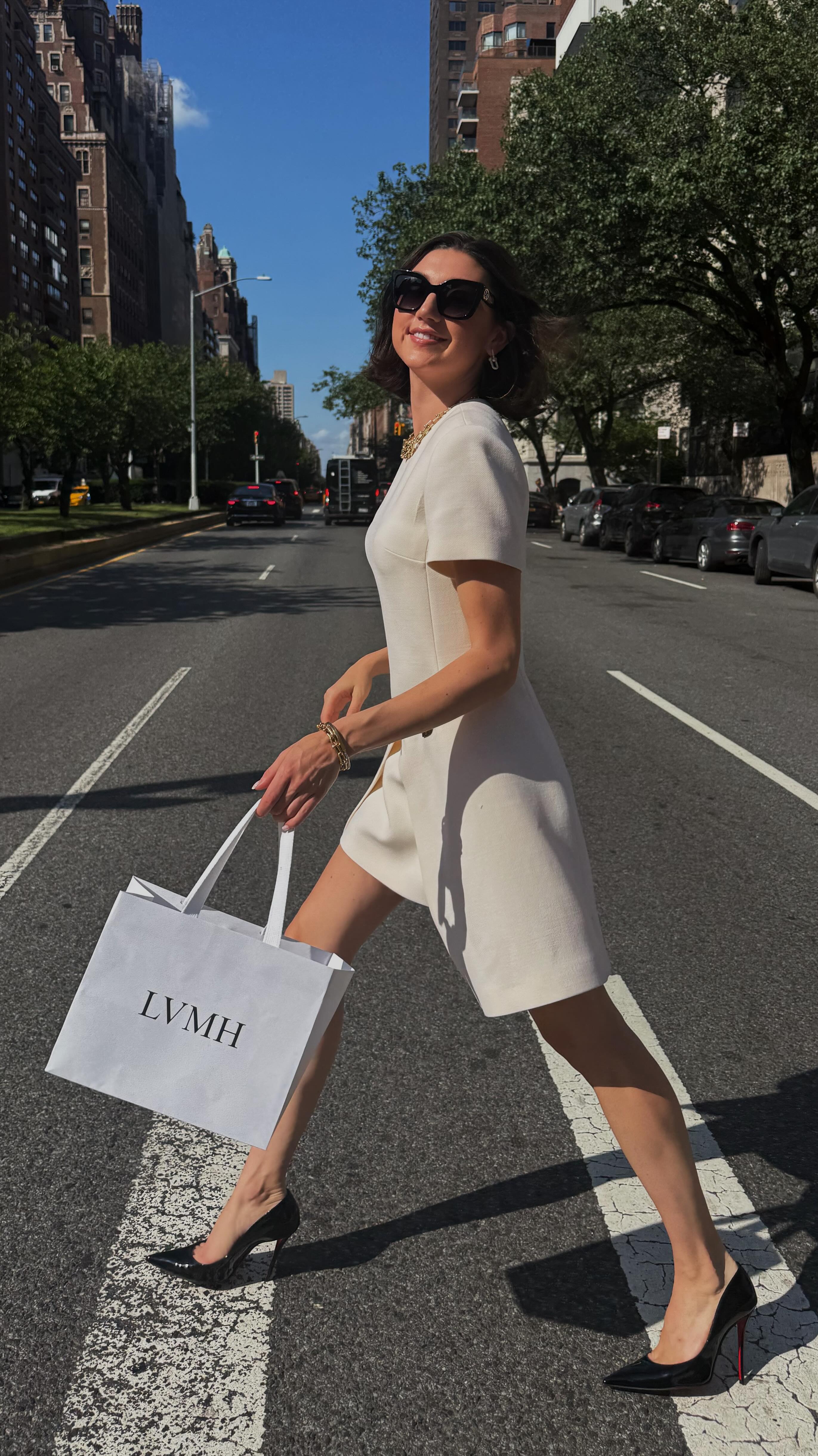 Instagram post by @katebartlett for LVMH. Caption reads: [...] 30-hour certificate program put on by @lvmh....