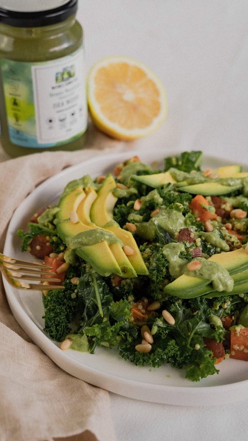 Instagram post by @geneschesser for Natures Farmer Sea. Caption reads: [...] of minerals and vitamins thanks to....