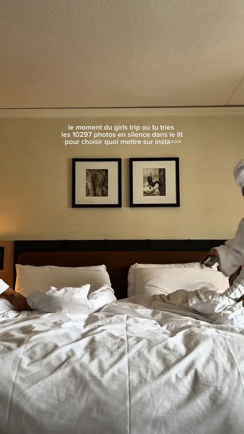 Instagram post by @l.senvaa for Fairmont Hotels & Resorts. Caption reads: Being a girl 🦦🦦🦦 Follow for more ⭐️ #girlsgirls....