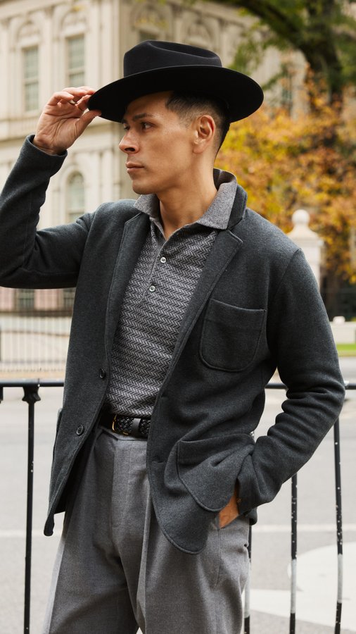 Instagram post by @_stevegonzalez_ for Billy Reid. Caption reads: #AD Wearing 3 different looks from @billy_reid’s....