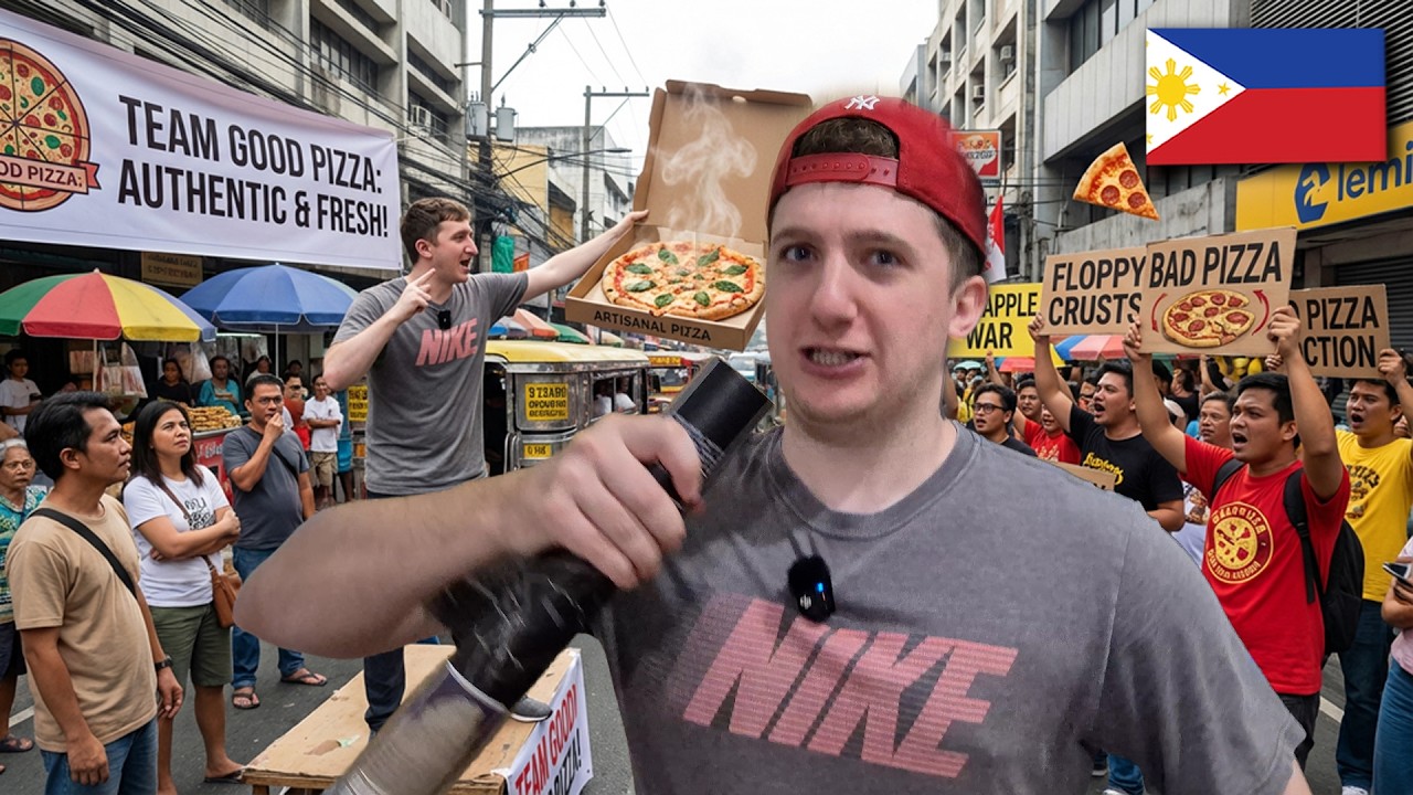 YouTube post by @TriFatePH for agoda. Caption reads: The Philippines Has a MAJOR Problem....