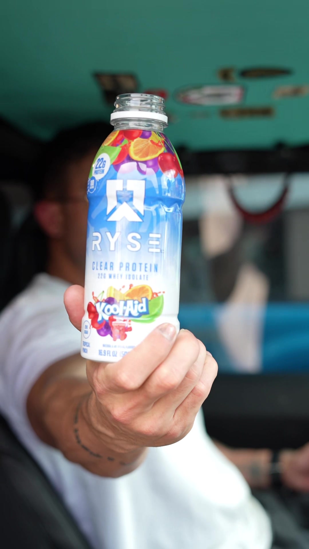 TikTok post by @zeuslifts01 for RYSE Supplements. Caption reads: [...] running 2 for $7 until 8/1! @RYSE....