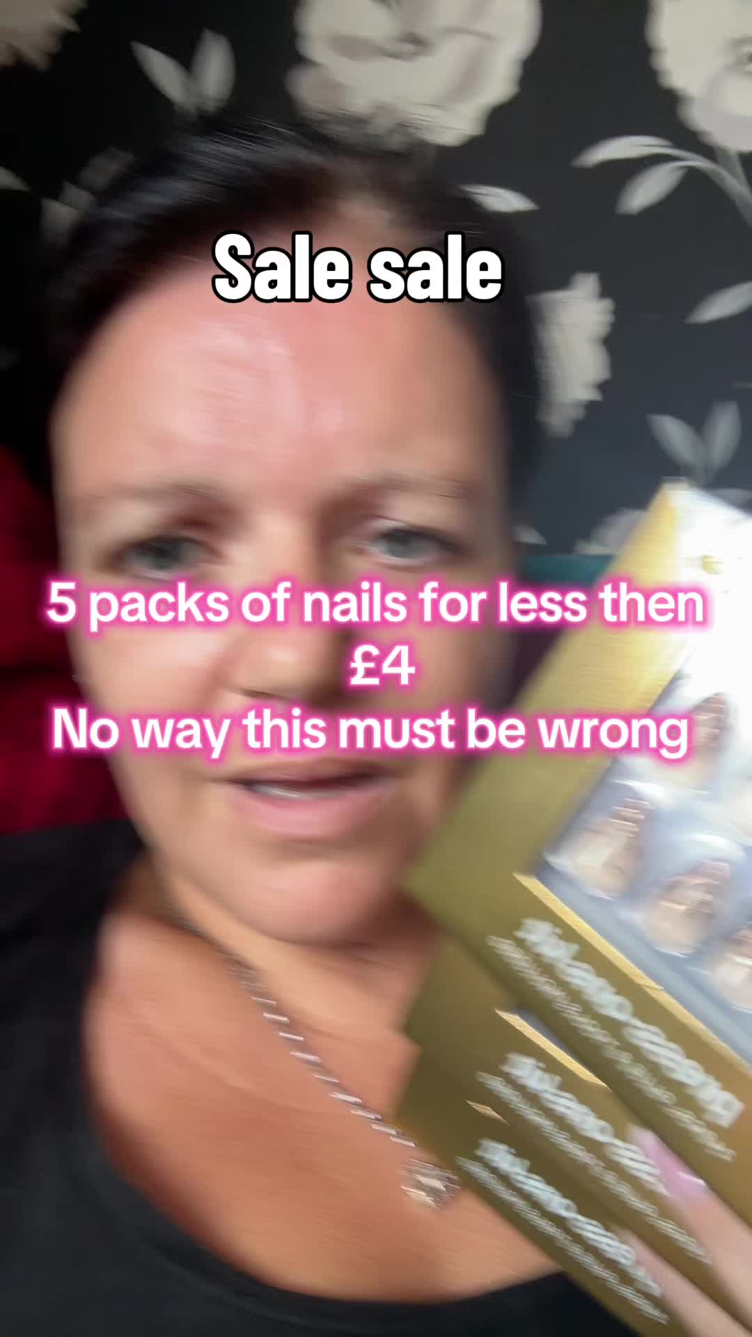 TikTok post by @vguilliatt13 for Ellie Young Beauty Shop. Caption reads: @Ellie Young Nails Ltd This price is insane, I am....
