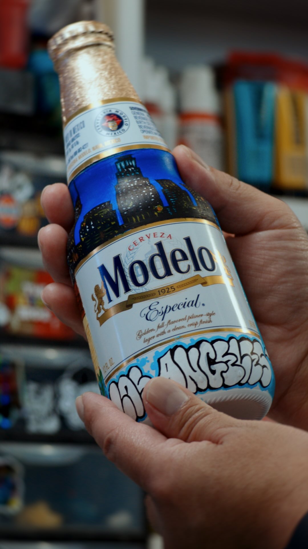 Instagram post by @henry715 for Modelo USA. Caption reads: Much love to @modelousa for letting me rep South....