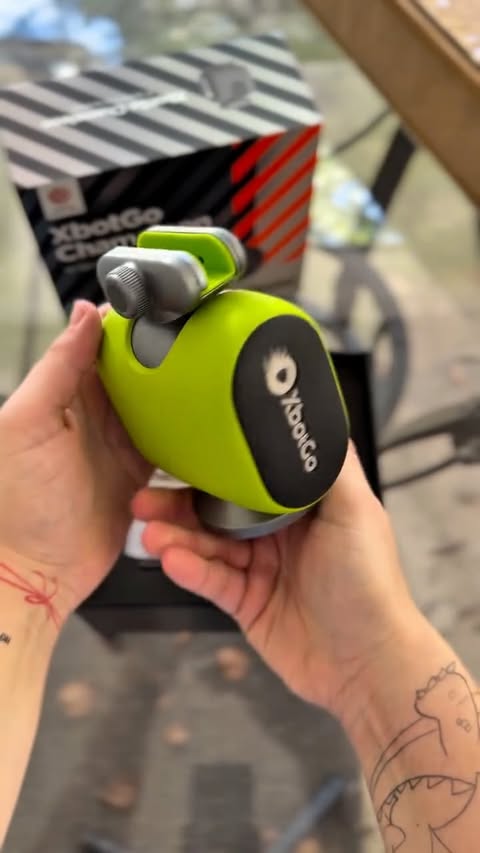 Instagram post by @morganawithmom for Xbotgo. Caption reads: Ad| Meet the @xbotgo_official Chameleon: your....