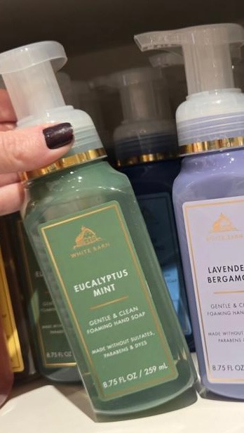 Instagram post by @hip2save for Bath & Body Works. Caption reads: 🫧 Comment SOAP for the link!

Bath & Body Works....