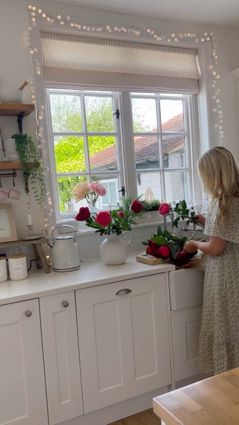 Instagram post by @hearts_at_claremont for Arena Flowers. Caption reads: Peonies are magic! 🥰🌸🌿 I adore them and they....