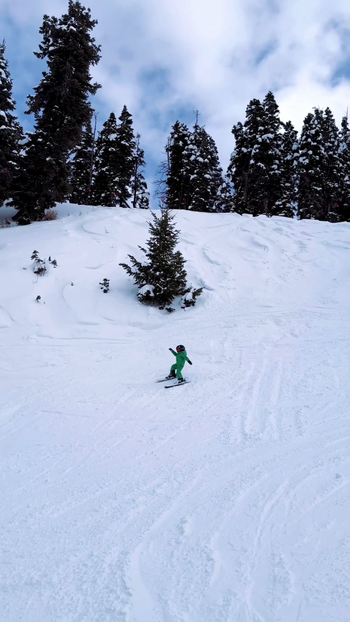 Instagram post by @haileyoutside for Epic Pass. Caption reads: We’ve been getting the @epicpass for the last 8....