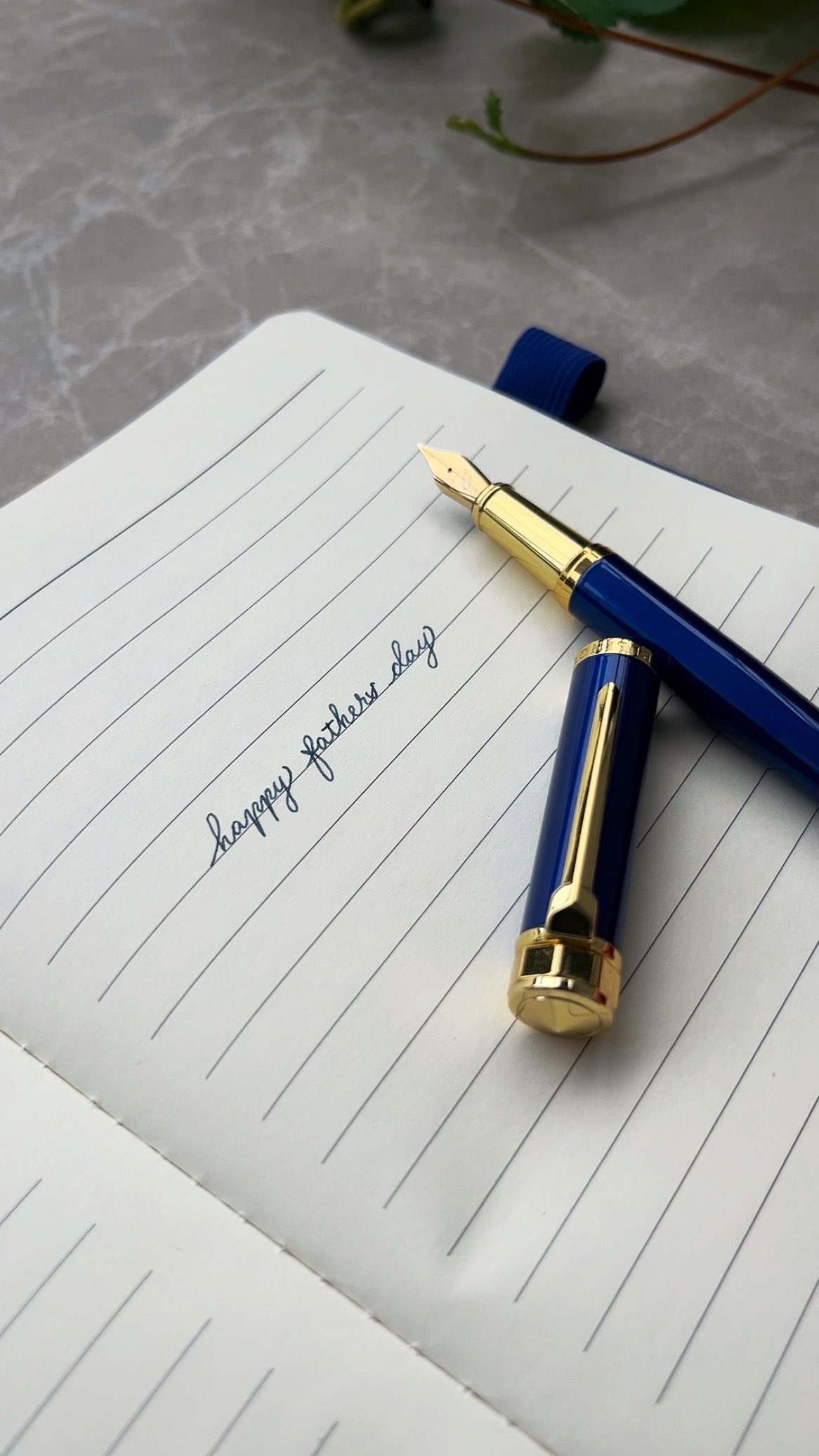 Instagram post by @myinkproject for Ellington Pens. Caption reads: ad/ ✨ Giveaway time! ✨
 
Celebrate Father’s Day....