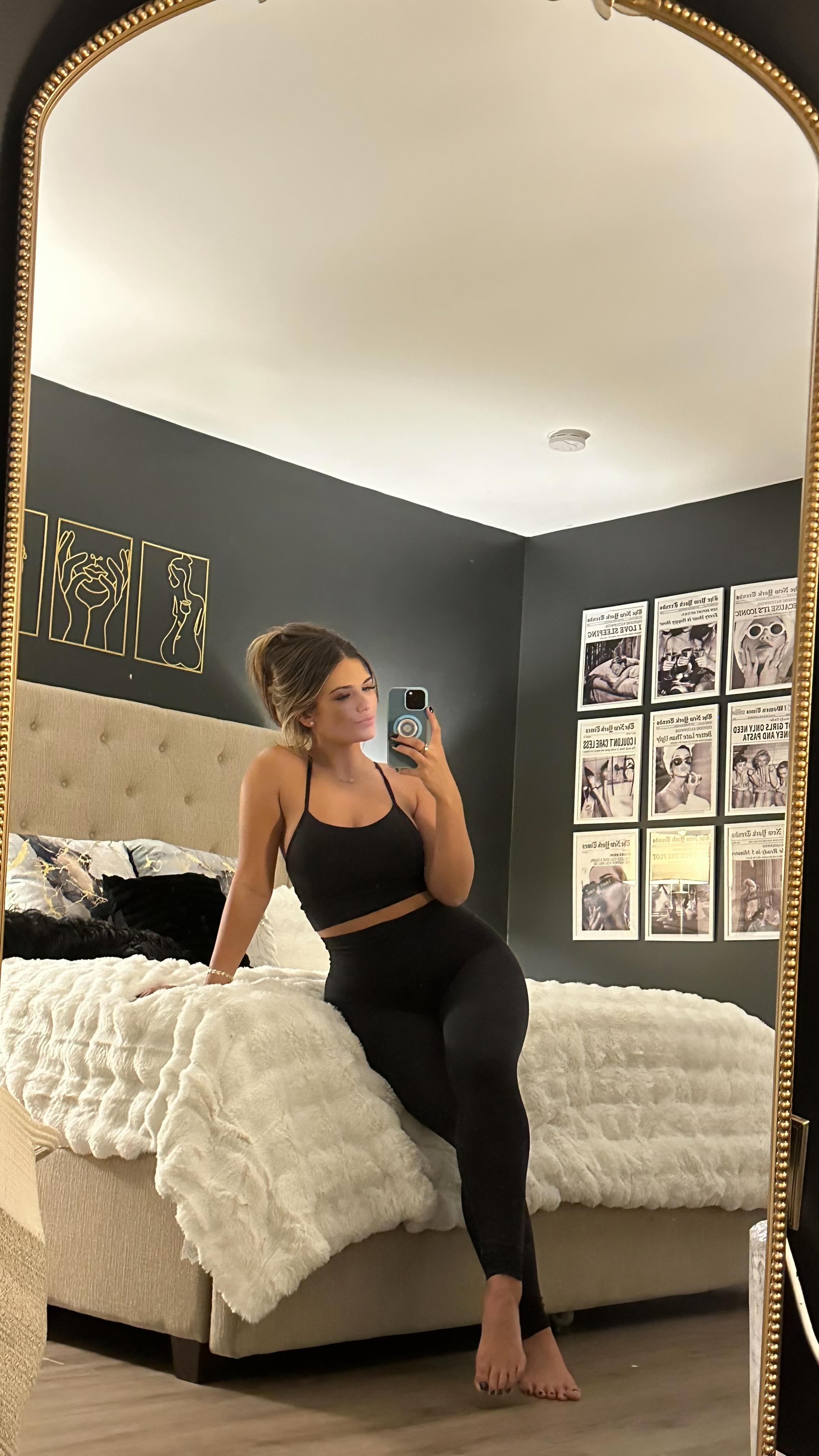 Instagram post by @derynn_paige for Sherwin-Williams. Caption reads: I’m not gonna do it, I was only thinking about it....