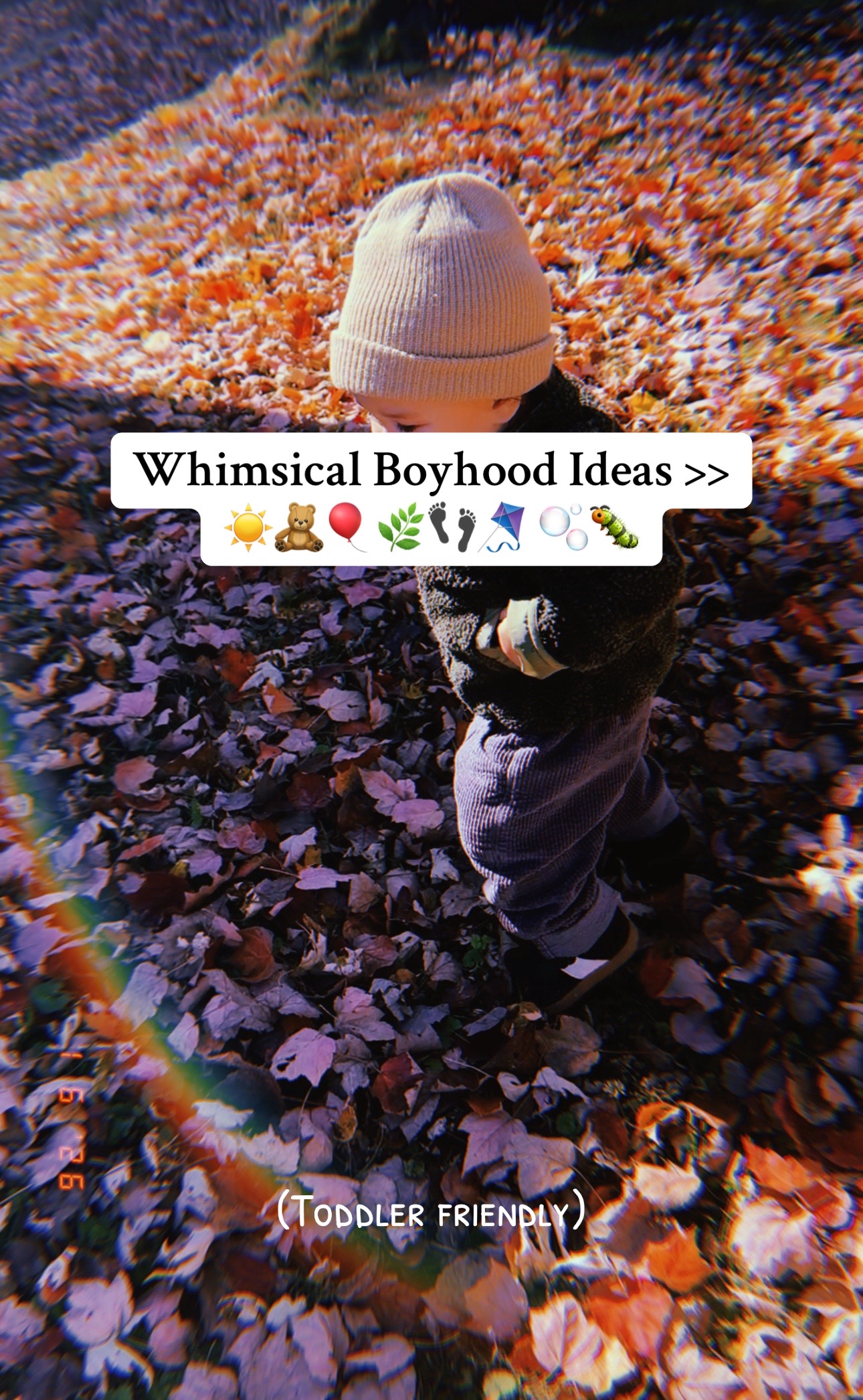 TikTok post by @carlybeecreates for Sarah’s Silks. Caption reads: Creating a whimsical childhood for my kids is my....