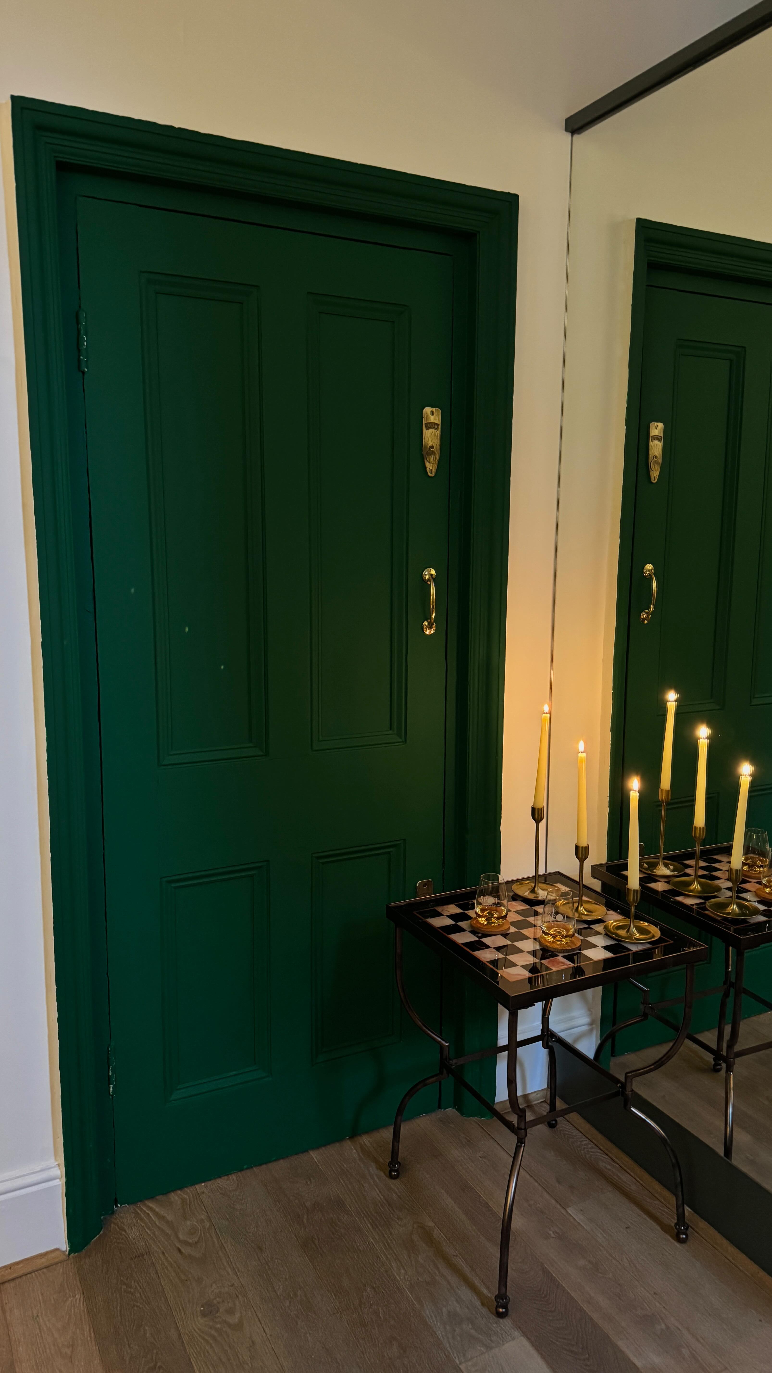 Instagram post by @fox.in.london for YesColours. Caption reads: New hobby? Constantly renovating our home. Living....