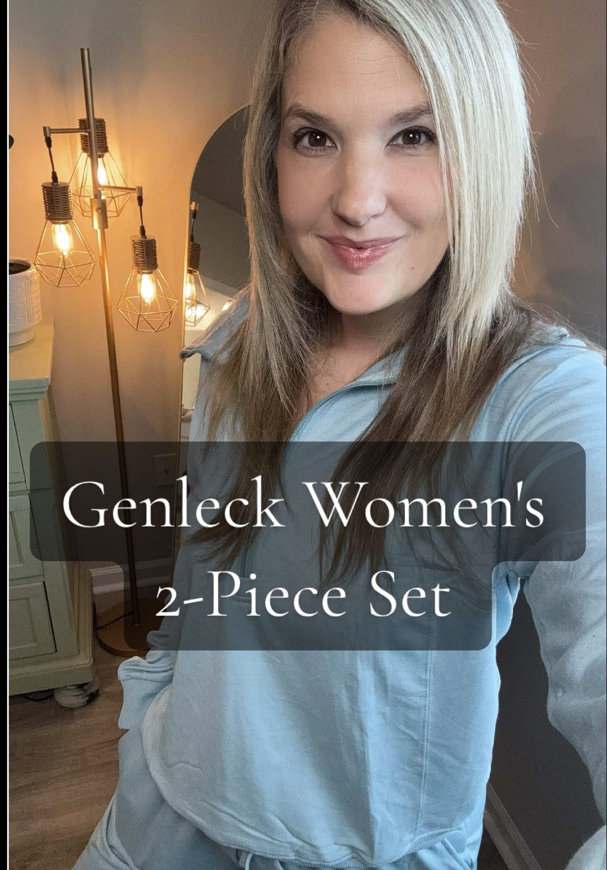 TikTok post by @mandylewis87 for Genleck. Caption reads: Comfort on a budget @Genleck #womensfashiontrends....
