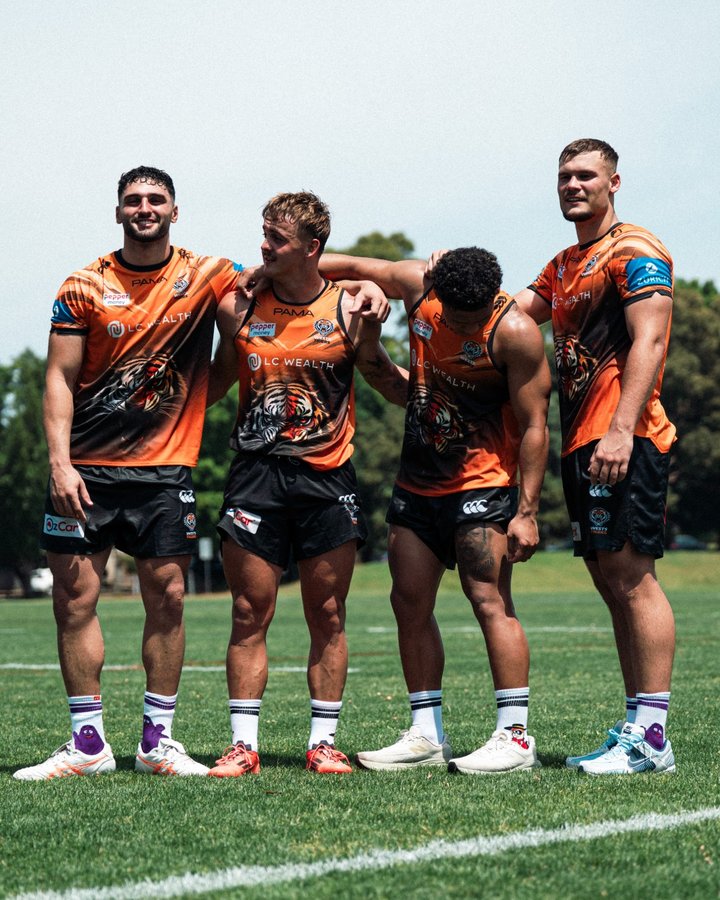Instagram post by @nrl_weststigers for McDonald's Australia. Caption reads: McHappy Day is just around the corner! Grab your....