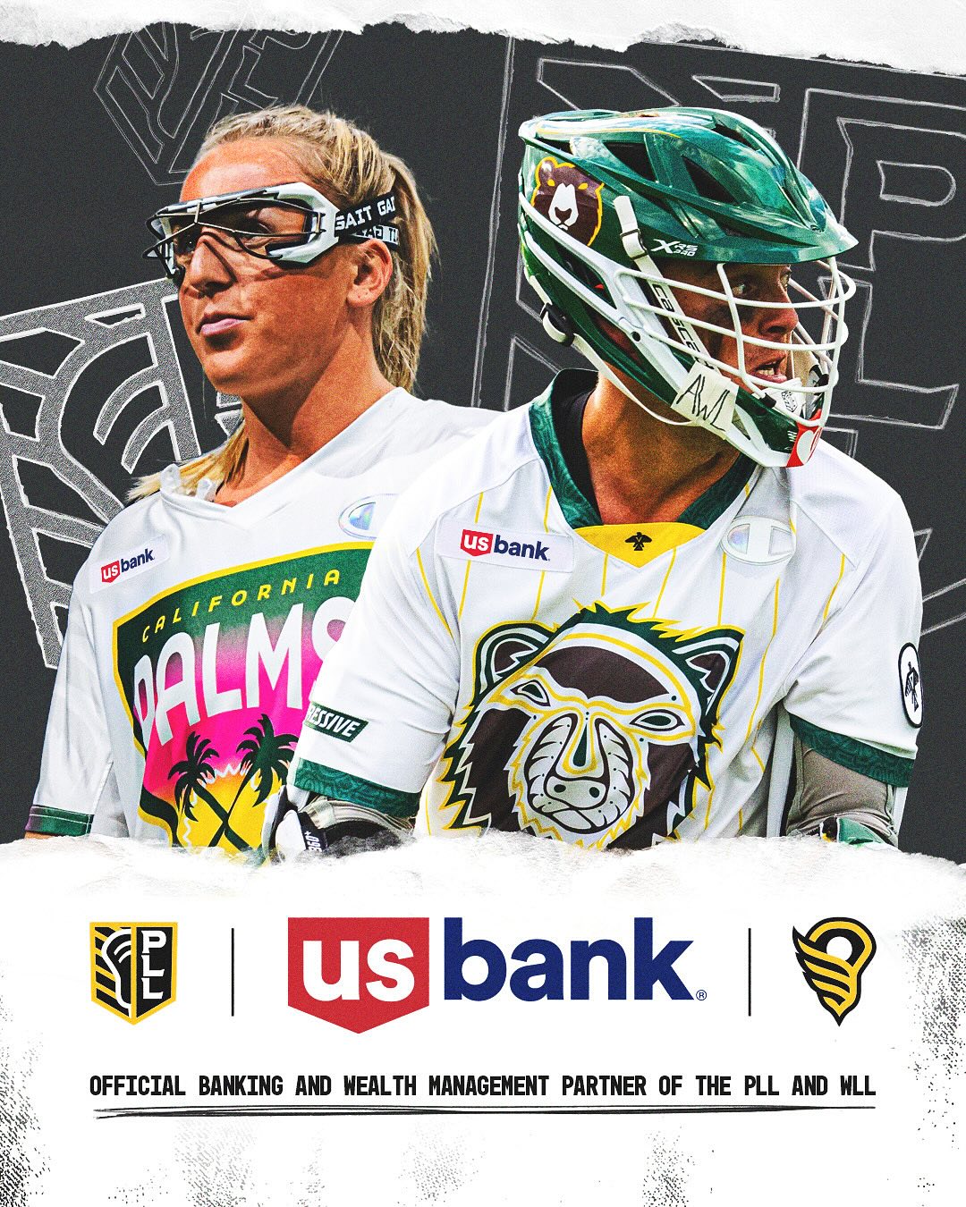 Instagram post by @wll for US Bank. Caption reads: Building the future of this game, together. That’s....